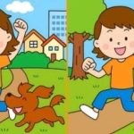 IQ test: najděte 3 rozdíly na obrázku dívky a psa za 59 sekund IQ test: najděte 3 rozdíly na obrázku dívky a psa